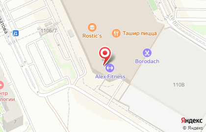 Фитнес-клуб ALEX fitness в Дзержинском районе на карте