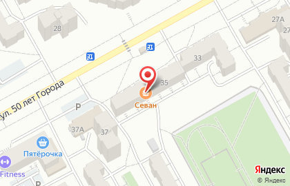 Аптека от Склада на улице 50 лет города на карте