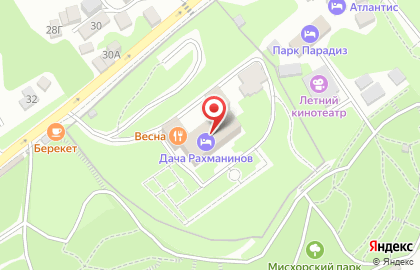 Ресторан Рахманинов на карте