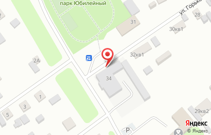 Продуктовый магазин Экономный на улице Горького на карте