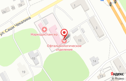 Городская клиническая больница №1 в Кировском районе на карте