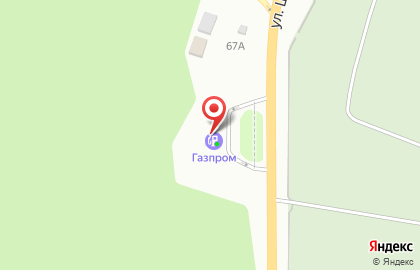 СТО Газпром в Тракторозаводском районе на карте