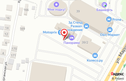 Магазин автотоваров Автостарт на улице Маршала Жукова на карте