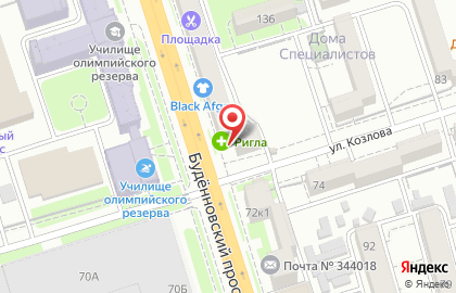 Отделение службы доставки Boxberry на Будённовском проспекте на карте