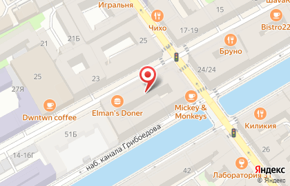 Party Pizza на метро Гостиный двор на карте