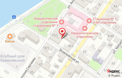 АСТРАПРОЕКТ в Астрахани на карте