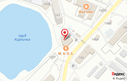 Хостел У Озера на карте