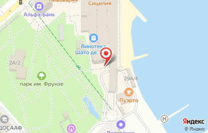 Торговый центр Черноморский на карте