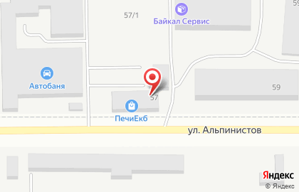 Торговая компания по продаже аккумуляторов Akbmag.ru на улице Альпинистов на карте