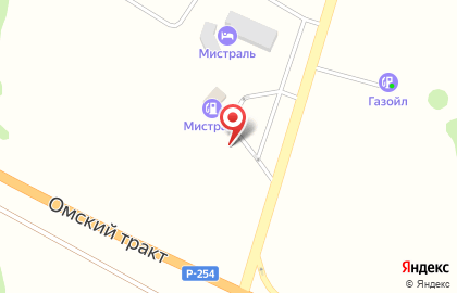 Автомагазин в Новосибирске на карте