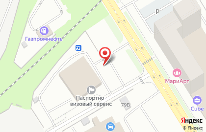 Скат-плюс, Филиал на карте