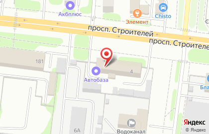 Клиника Милосердие на проспекте Строителей на карте
