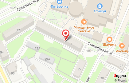 Дилерский центр ННПЦТО на Стахановской улице на карте