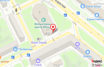 Чайхана Айва в Москве на карте