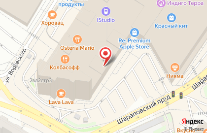 Магазин детской одежды Crockid в Шараповском проезде на карте