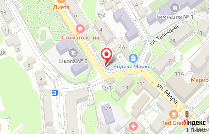Студия красоты ЦаЦа на улице Ленина на карте
