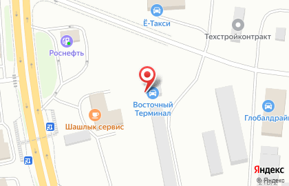 Магазин контрактных автозапчастей Восточный Терминал на карте