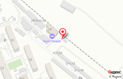 Автостоянка в Красноярске на карте