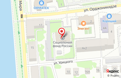 Межрайонное отделение УПФР по городу Воткинску на карте