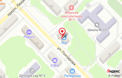 Ногтевая студия Эстетика и парамедицина на улице Гончарова на карте
