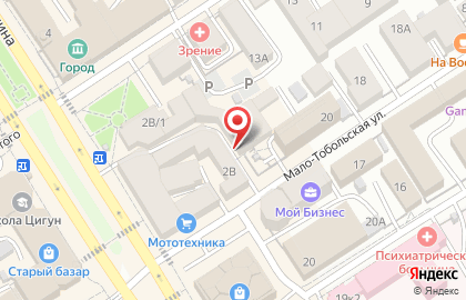 Магазин Планета детства в Центральном районе на карте