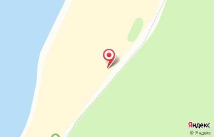 Кирульский пляж на карте
