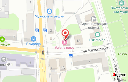 Магазин Красное&Белое на улице Карла Маркса, 3 на карте