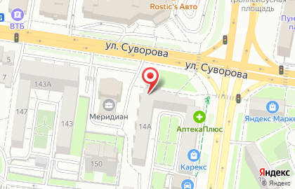 Региональный экспертный центр в Ленинском районе на карте