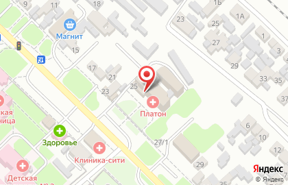 Медицинский центр Platon на улице Энгельса на карте