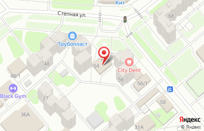 Салон красоты Секрет на Степной улице на карте