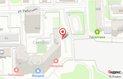 Челябинский завод теплоизоляции Бизол на улице Братьев Кашириных на карте