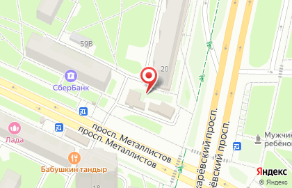 Мегафон на площади Ленина на карте