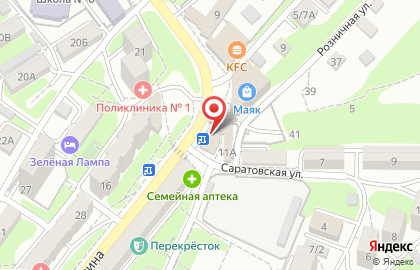Салон цветов ЦВЕточка в Фрунзенском районе на карте