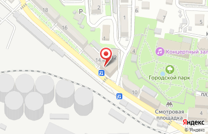 Сочинский филиал Банкомат, Банк Уралсиб на улице Горького в Туапсе на карте