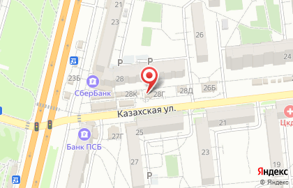 Магазин разливного пива на Казахской, 26а/1 на карте