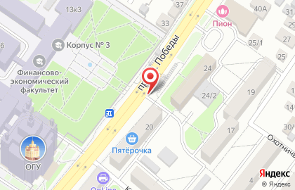 Салон по ремонту обуви Лабутен в Центральном районе на карте