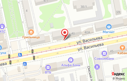 Многопрофильный центр печати Хамелеон в Барнауле на карте
