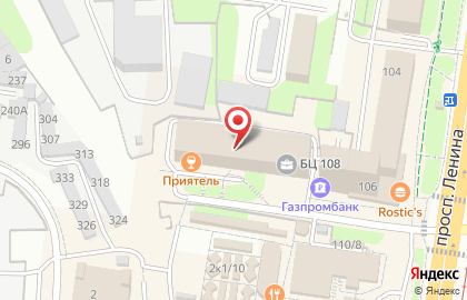 Производственная компания UTM на проспекте Ленина на карте