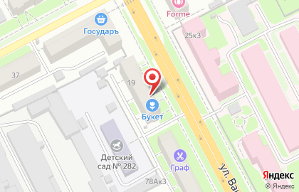 Магазин-мастерская Мастер ключей в Нижнем Новгороде на карте