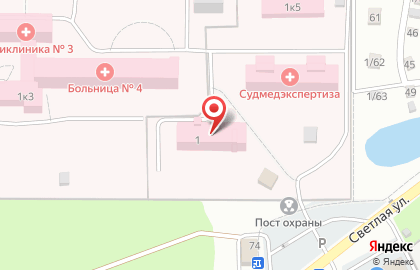 Областное бюро судебно-медицинской экспертизы в Пензе на карте