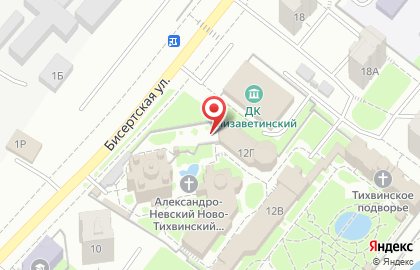 Александро-Невский Ново-Тихвинский женский монастырь на карте