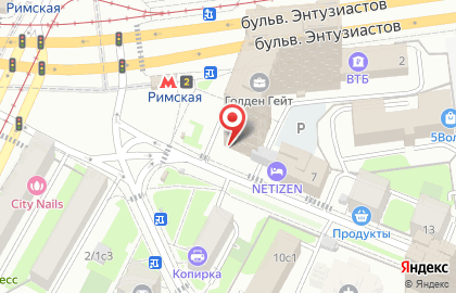 Пиццерия Pizza Hut на шоссе Энтузиастов на карте