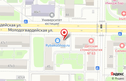 Салон ортопедии и медицинской техники Med-магазин.ru на Молодогвардейской улице на карте