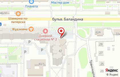 Автомат по продаже воды Vodorobot на Транспортной улице на карте