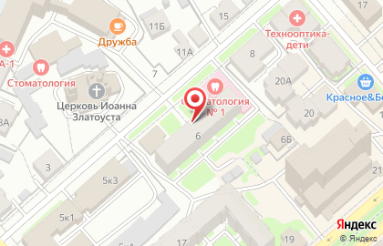 Стоматологическая поликлиника №1 г. Костромы на карте