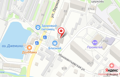 Супермаркет Ткк на карте