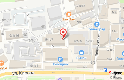 Магазин Овощи-Фрукты во Владивостоке на карте