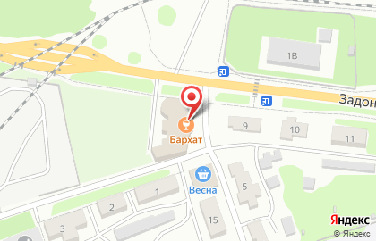 Кафе Бархат в Липецке на карте
