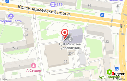 Банкомат Альфа-Банк на Красноармейском проспекте, 25 на карте
