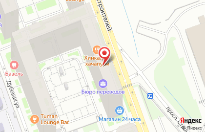 Магазин цветов и предметов интерьера на карте